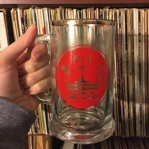 C N Railway Engineering Beer mug